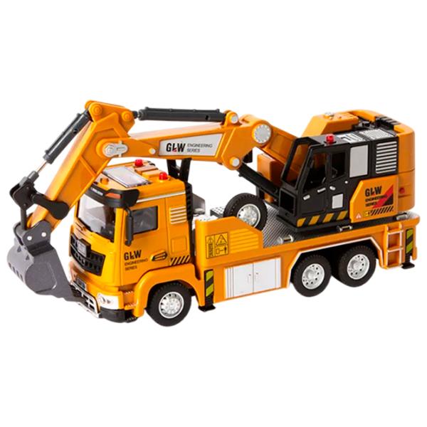 Грузовик Richi Tichi 96728 8600023996728  / / Серый Желтый photo 6 Грузовик Richi Tichi 96728 8600023996728  / / Серый Желтый photo 6