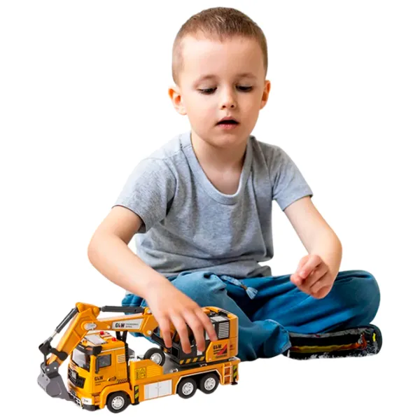 Грузовик Richi Tichi 96728 8600023996728  / / Серый Желтый photo 8 Грузовик Richi Tichi 96728 8600023996728  / / Серый Желтый photo 8