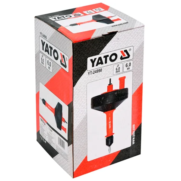Dispozitiv de desfundat scurgere Yato YT24990 Red / Plastic photo 3