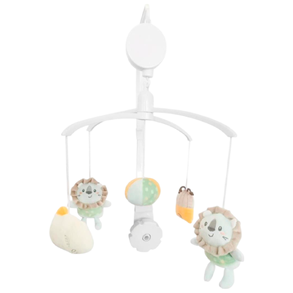 Carusel pentru pătuc Kikka Boo Jungle King 31201010310 0+ / White photo 1 Carusel pentru pătuc Kikka Boo Jungle King 31201010310 0+ / White photo 1