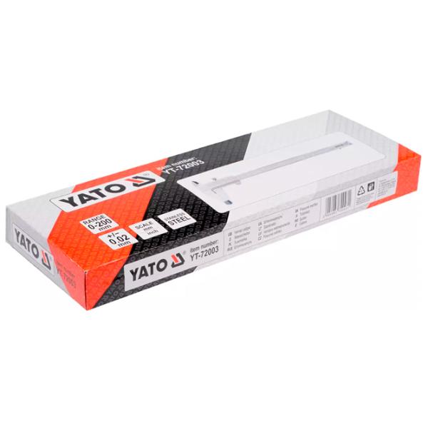 Șubler Yato YT72003 Gray / Mecanic photo 4