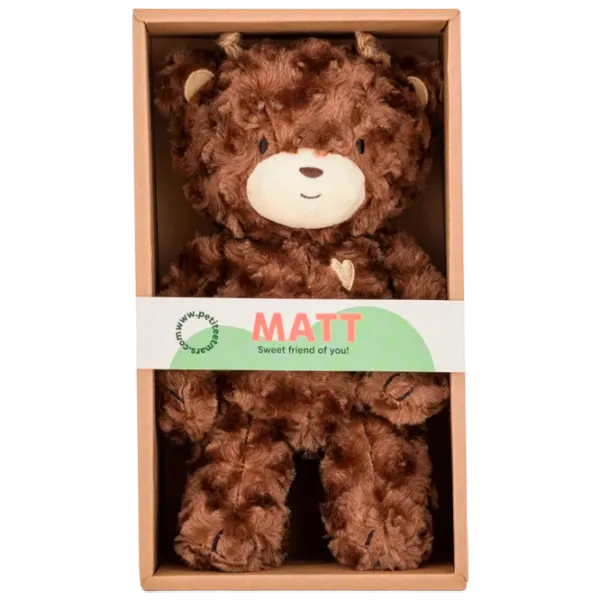 Jucărie moale Petite&Mars Bear 633756 0+ / Brown photo 3