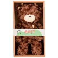 Jucărie moale Petite&Mars Bear 633756 0+ / Brown photo 3