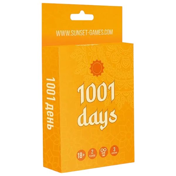 Joc de masă SunSet 1001 Days) 18+/ pentru cupluri  photo 1 Joc de masă SunSet 1001 Days) 18+/ pentru cupluri  photo 1