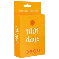 Настольная игра SunSet 1001 Days) 18+/ для пар