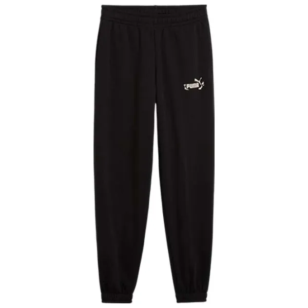 Спортивные брюки для девочек Puma Flaming Love Sweatpants Terry Черный photo 1 Спортивные брюки для девочек Puma Flaming Love Sweatpants Terry Черный photo 1