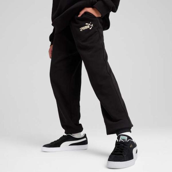 Спортивные брюки для девочек Puma Flaming Love Sweatpants Terry Черный photo 2 Спортивные брюки для девочек Puma Flaming Love Sweatpants Terry Черный photo 2