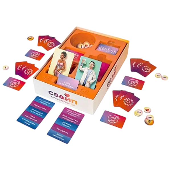 Настольная игра Kosmodrom Свайп. Кого выберешь ты? 18+/ Для вечеринок photo 3
