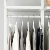 Etajeră pentru încălțăminte Ikea Elvarli 222 x 51.6 x 36 /White /White photo 5