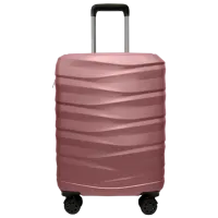 Чемодан Ground Azzurro 40л/ Пудра