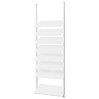 Стеллаж для обуви Ikea Elvarli 222 x 92 x 36см /White /Белый