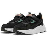 Кроссовки для мальчиков Puma Trinity Lite Mid 90S Ac+ Ps Весна - лето / Черный