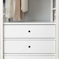 Etajeră pentru încălțăminte Ikea Elvarli 222 x 175 x 51 /White /White photo 5