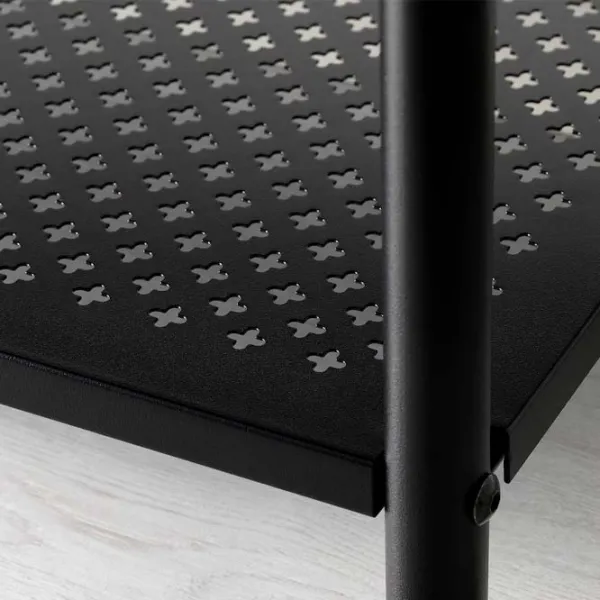 Стеллаж для обуви Ikea Pinnig 52 x 79 x 35см /Black /Черный photo 3 Стеллаж для обуви Ikea Pinnig 52 x 79 x 35см /Black /Черный photo 3