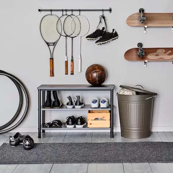 Стеллаж для обуви Ikea Pinnig 52 x 79 x 35см /Black /Черный photo 5 Стеллаж для обуви Ikea Pinnig 52 x 79 x 35см /Black /Черный photo 5