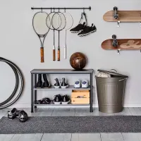 Etajeră pentru încălțăminte Ikea Pinnig 52 x 79 x 35 /Black /Black photo 5