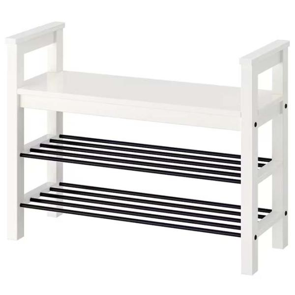 Стеллаж для обуви Ikea Hemnes 65 x 85 x 32см /White /Белый photo 1 Стеллаж для обуви Ikea Hemnes 65 x 85 x 32см /White /Белый photo 1