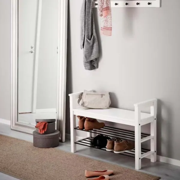 Стеллаж для обуви Ikea Hemnes 65 x 85 x 32см /White /Белый photo 4 Стеллаж для обуви Ikea Hemnes 65 x 85 x 32см /White /Белый photo 4