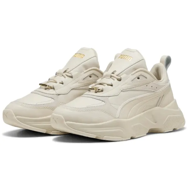 Adidași pentru femei Puma Cassia Lux Vară / Beige photo 1