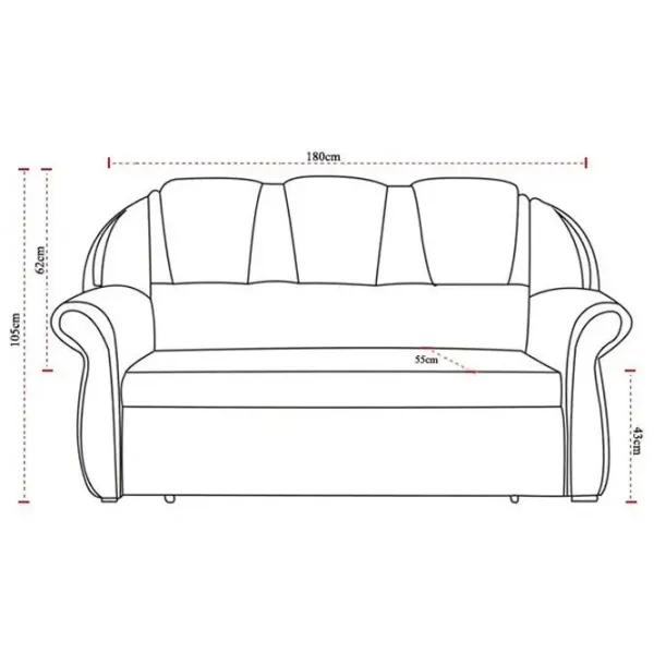 Set de canapele Eltap Lord (5539083) ECO Piele / Cream photo 6 Set de canapele Eltap Lord (5539083) ECO Piele / Cream photo 6