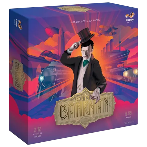 Joc de masă Squirrel Bankman 6+/ Strategie photo 1