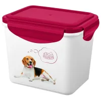 Container pentru hrană Bytplast Lucky Pet White / Polipropilenă