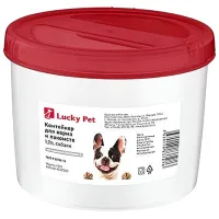 Container pentru hrană Bytplast Lucky Pet White / Polipropilenă