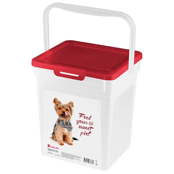 Контейнер для корма Bytplast Lucky Pet Белый / Полипропилен photo 1
