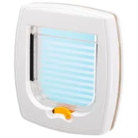 Дверь для животных Ferplast SWING 1 Super Basic Белый / Пластик