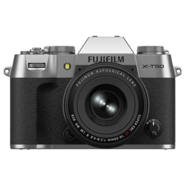 Фотоаппарат FujiFilm X-T50 XF 16-50mm f/2.8-4.8  CMOS/ Серебряный photo 1 Фотоаппарат FujiFilm X-T50 XF 16-50mm f/2.8-4.8  CMOS/ Серебряный photo 1
