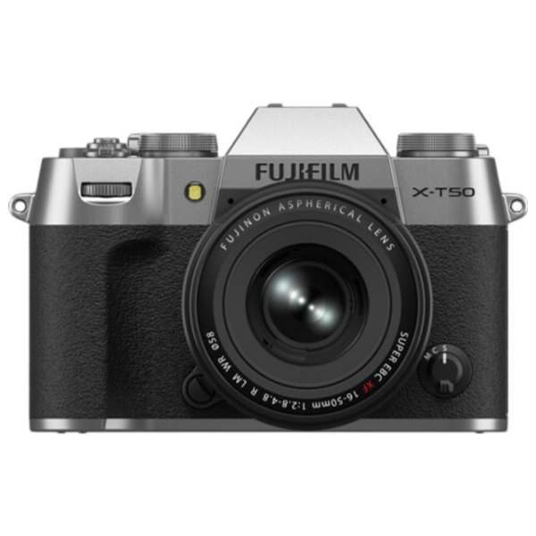 Фотоаппарат FujiFilm X-T50 XF 16-50mm f/2.8-4.8  CMOS/ Серебряный photo 1 Фотоаппарат FujiFilm X-T50 XF 16-50mm f/2.8-4.8  CMOS/ Серебряный photo 1