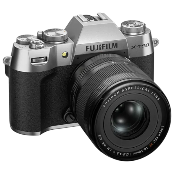 Фотоаппарат FujiFilm X-T50 XF 16-50mm f/2.8-4.8  CMOS/ Серебряный photo 2 Фотоаппарат FujiFilm X-T50 XF 16-50mm f/2.8-4.8  CMOS/ Серебряный photo 2