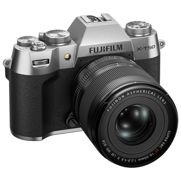 Фотоаппарат FujiFilm X-T50 XF 16-50mm f/2.8-4.8  CMOS/ Серебряный photo 2 Фотоаппарат FujiFilm X-T50 XF 16-50mm f/2.8-4.8  CMOS/ Серебряный photo 2
