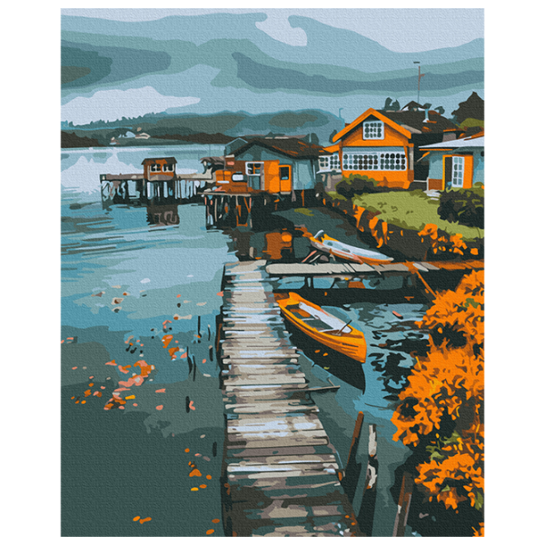 Картина по номерам BrushMe Рыбацкий городок BS53964 50 x 40 см / Вертикальная photo 1 Картина по номерам BrushMe Рыбацкий городок BS53964 50 x 40 см / Вертикальная photo 1