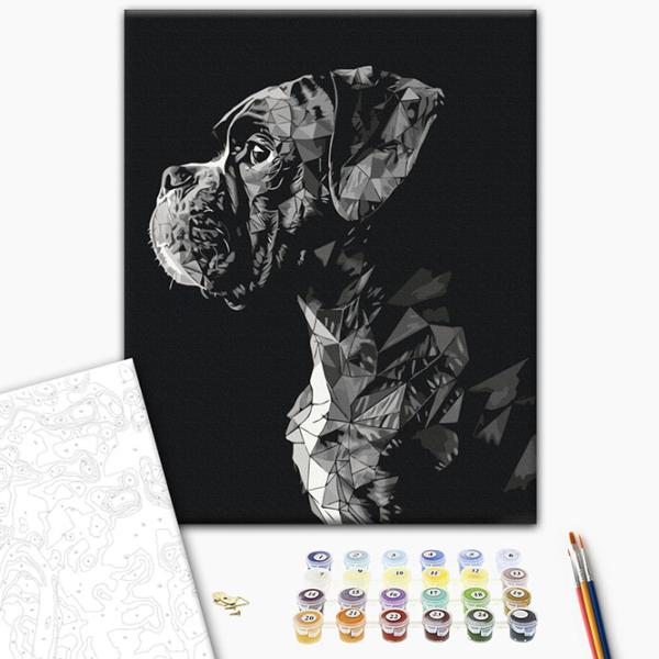 Pictură pe numere BrushMe Strajerul nocturn BS53935 50 x 40 cm / Verticală photo 2 Pictură pe numere BrushMe Strajerul nocturn BS53935 50 x 40 cm / Verticală photo 2