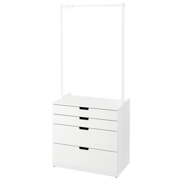 Comodă Ikea Nordli 192 x 80 x 47 / MDF / Alb photo 1