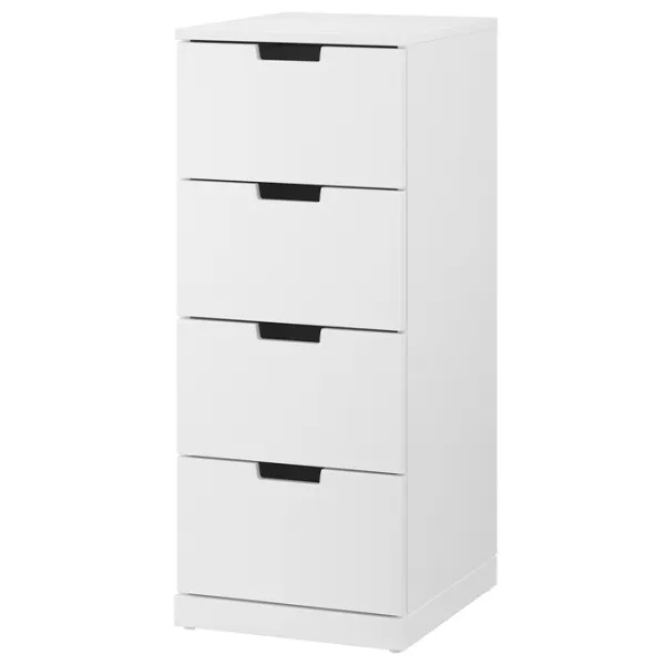 Комод Ikea Nordli 99 x 40 x 47см / МДФ / Белый photo 1