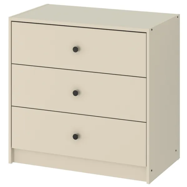 Comodă Ikea Gursken 67 x 69 x 38 / MDF / Bej deschis photo 1