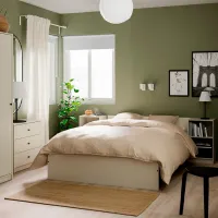 Комод Ikea Gursken 67 x 69 x 38см / МДФ / Светло бежевый photo 4
