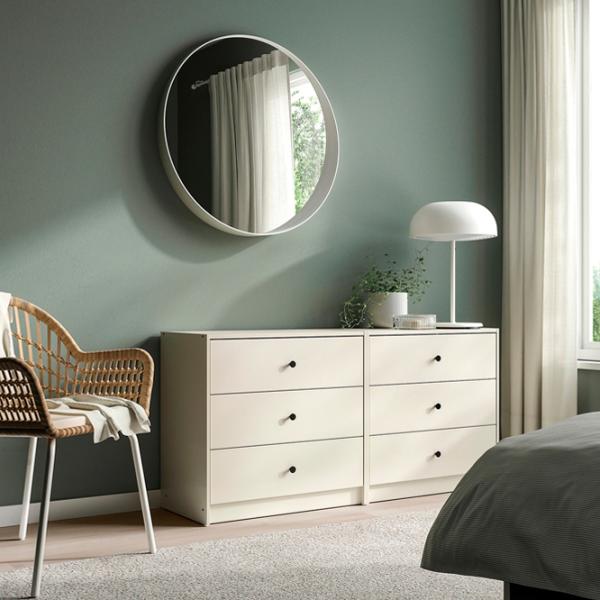 Comodă Ikea Gursken 67 x 69 x 38 / MDF / Bej deschis photo 5