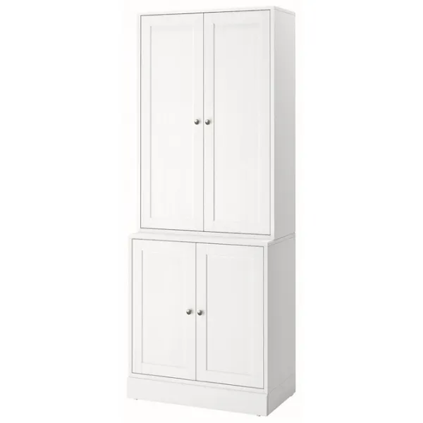 Kухонный шкаф Ikea Havsta White / Массив photo 1 Kухонный шкаф Ikea Havsta White / Массив photo 1