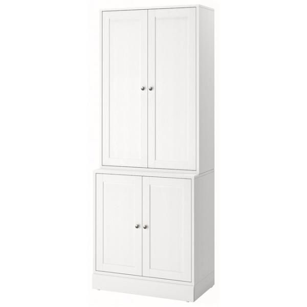 Kухонный шкаф Ikea Havsta White / Массив photo 1 Kухонный шкаф Ikea Havsta White / Массив photo 1