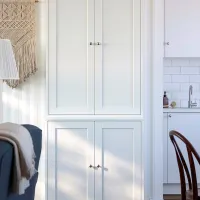 Dulap de bucătărie Ikea Havsta White / Masiv photo 2