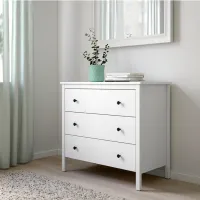 Комод Ikea Koppang 83 x 90 x 46см / МДФ / Белый photo 3