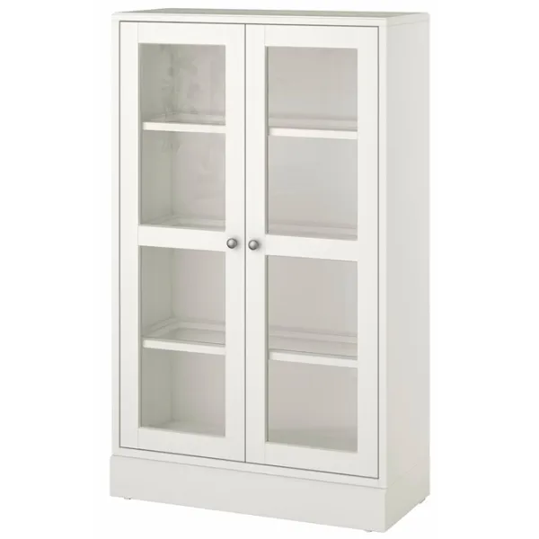 Kухонный шкаф Ikea Havsta White / Стекло photo 1