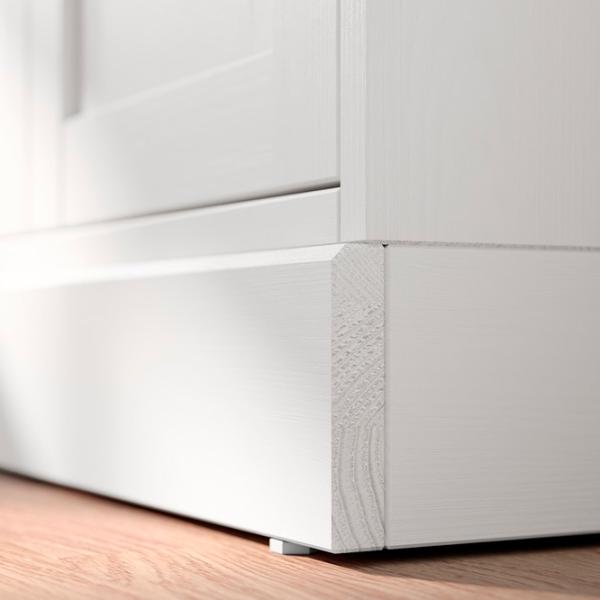 Kухонный шкаф Ikea Havsta White / Стекло photo 4