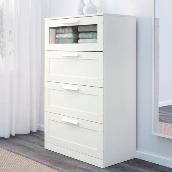 Комод Ikea Brimnes 124 x 78 x 46см / МДФ / Белый photo 4