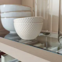Dulap de bucătărie Ikea Havsta Beige / Sticlă photo 3