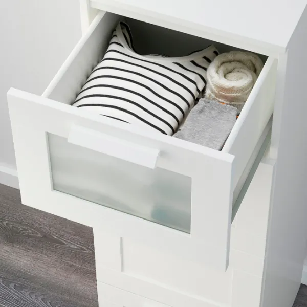 Комод Ikea Brimnes 124 x 39 x 46см / МДФ / Белый photo 2