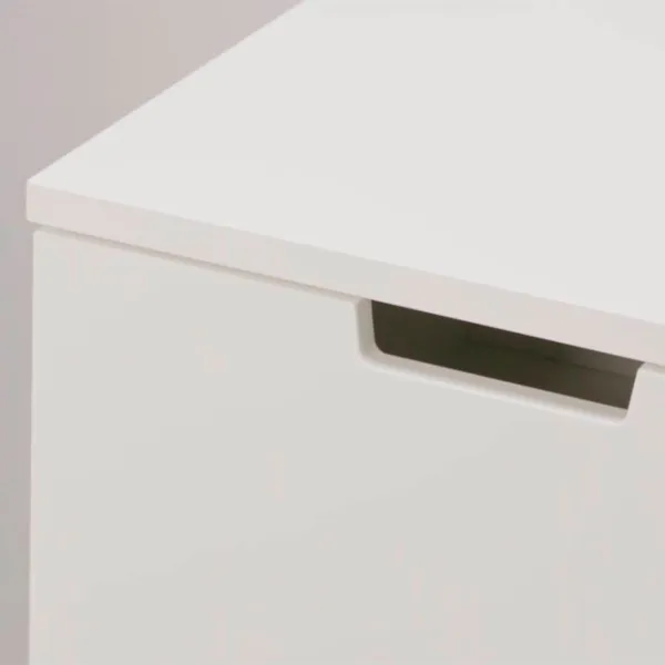 Comodă Ikea Nordli 145 x 120 x 47 / MDF / Alb photo 4